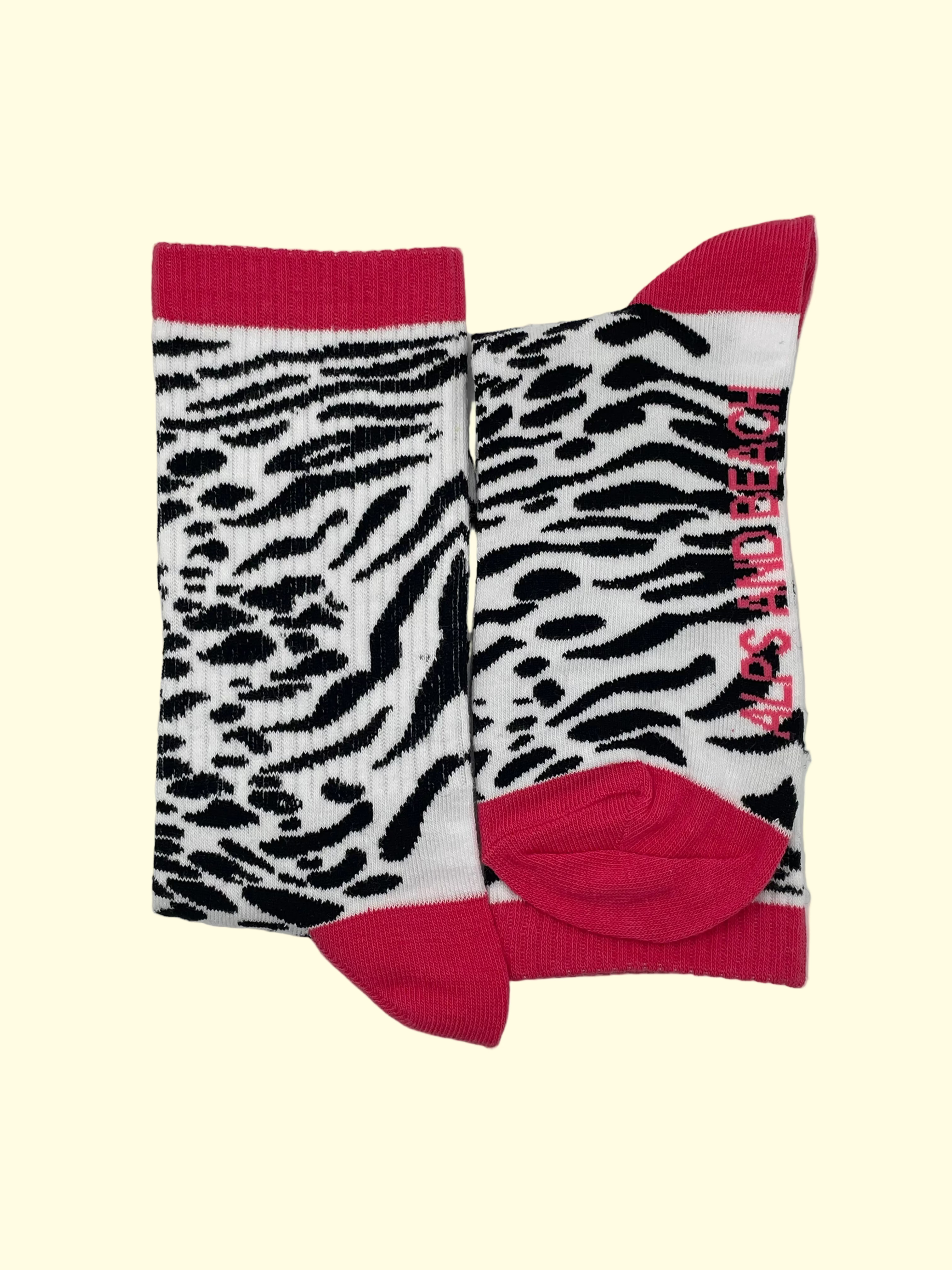 Socken - Zebra pink