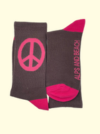 Socken -Braun Peace