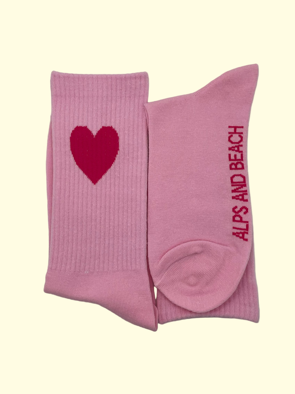 Socken - Rosa pinkes Herz