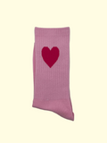 Socken - Rosa pinkes Herz