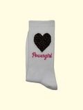 Socken - Weiß Leo Powergirl