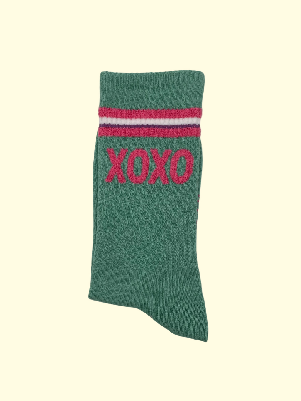 Socken - Grün XOXO