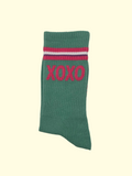 Socken - Grün XOXO