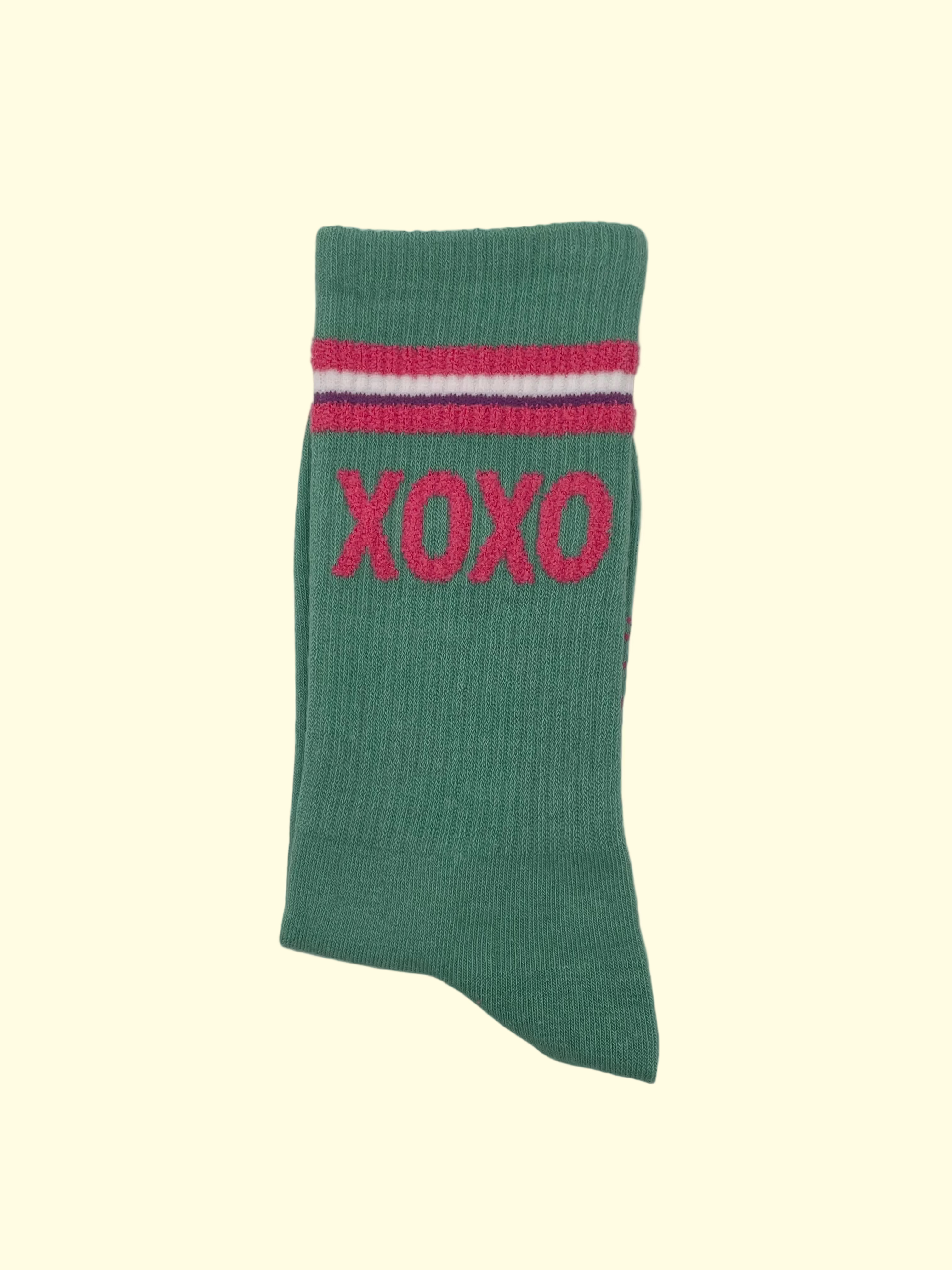 Socken - Grün XOXO