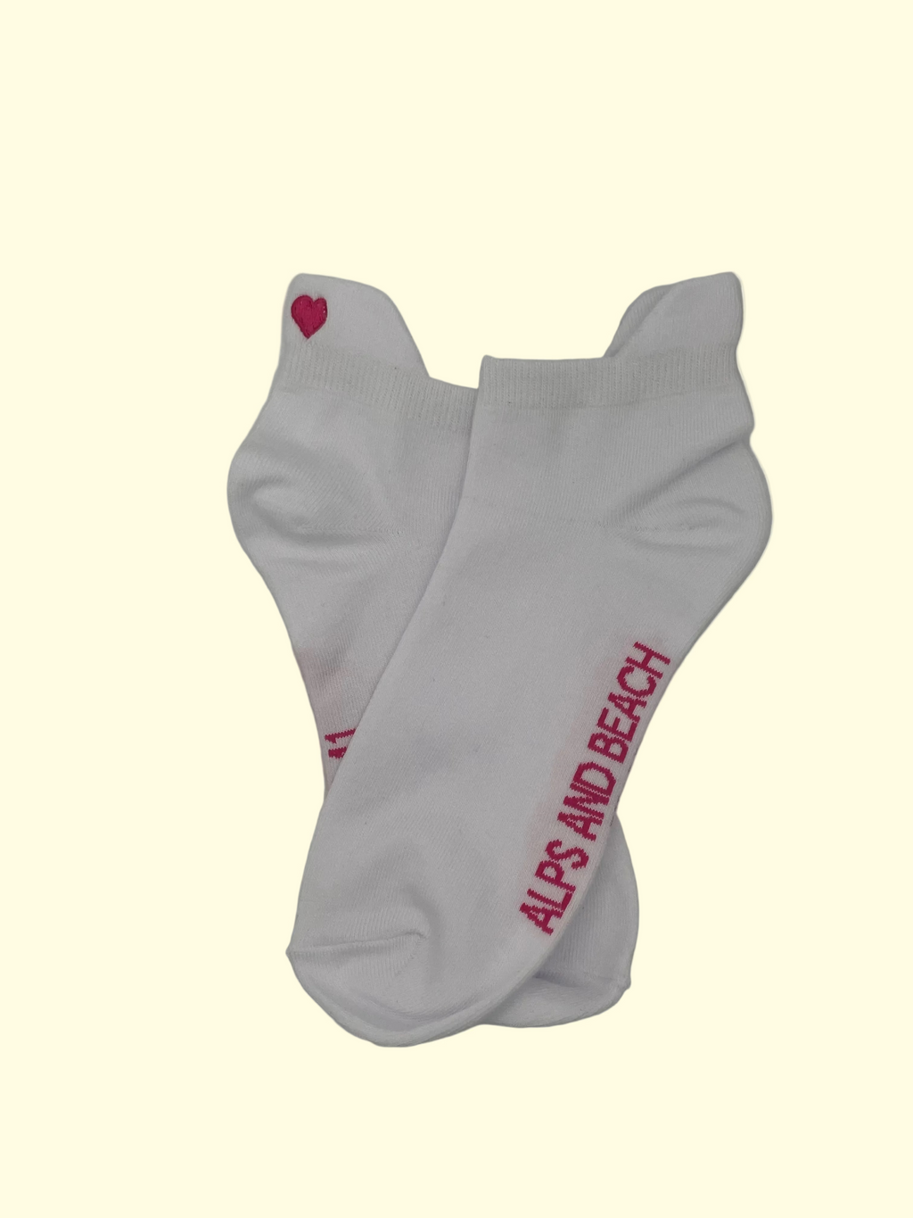 Socken - Sneaker pinkes Herz