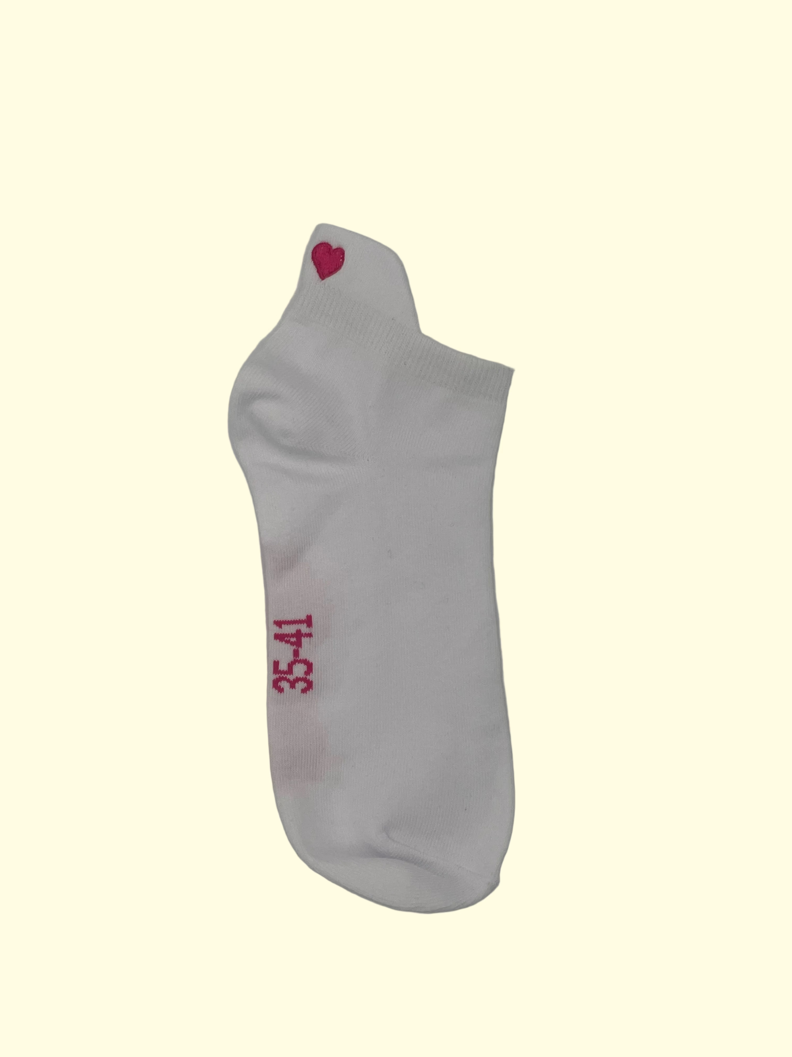 Socken - Sneaker pinkes Herz