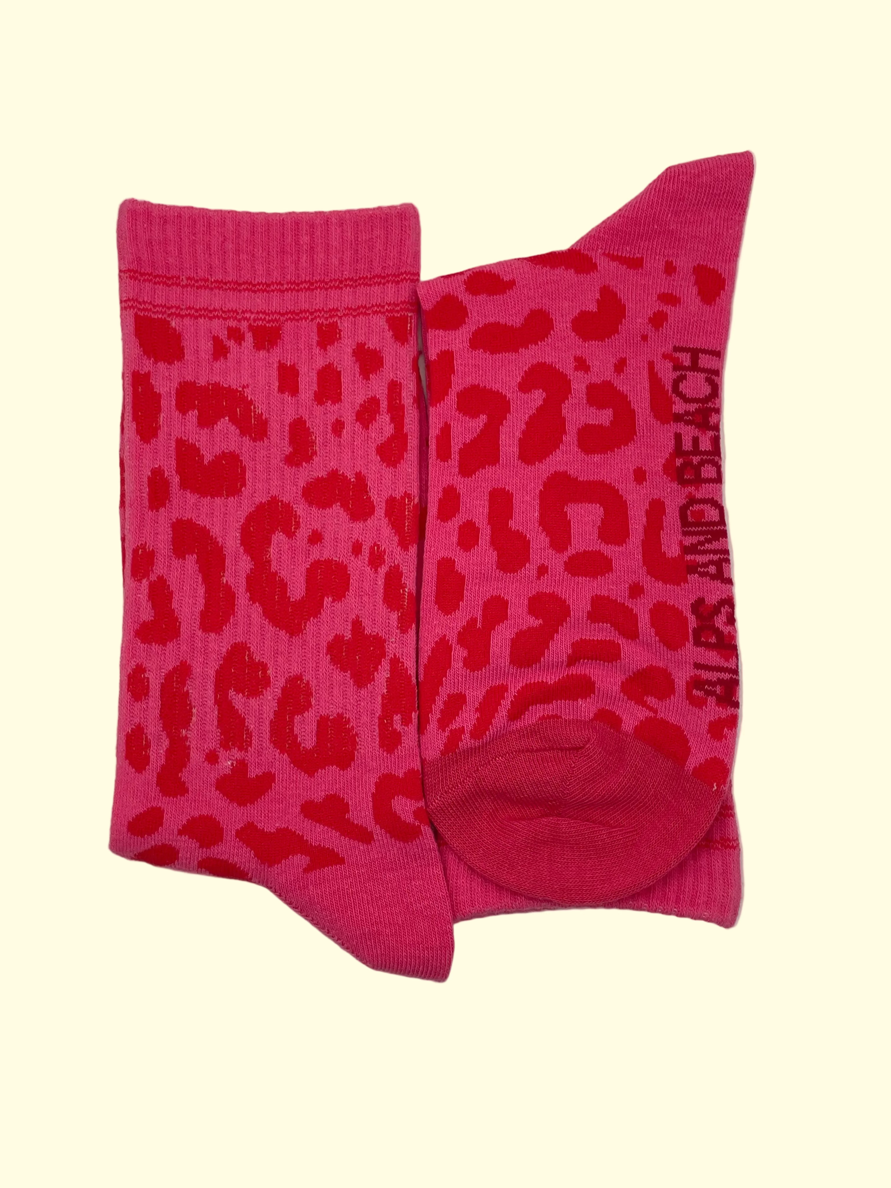Socken - Leo pink