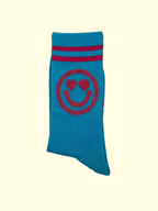 Socken - Blau Smile