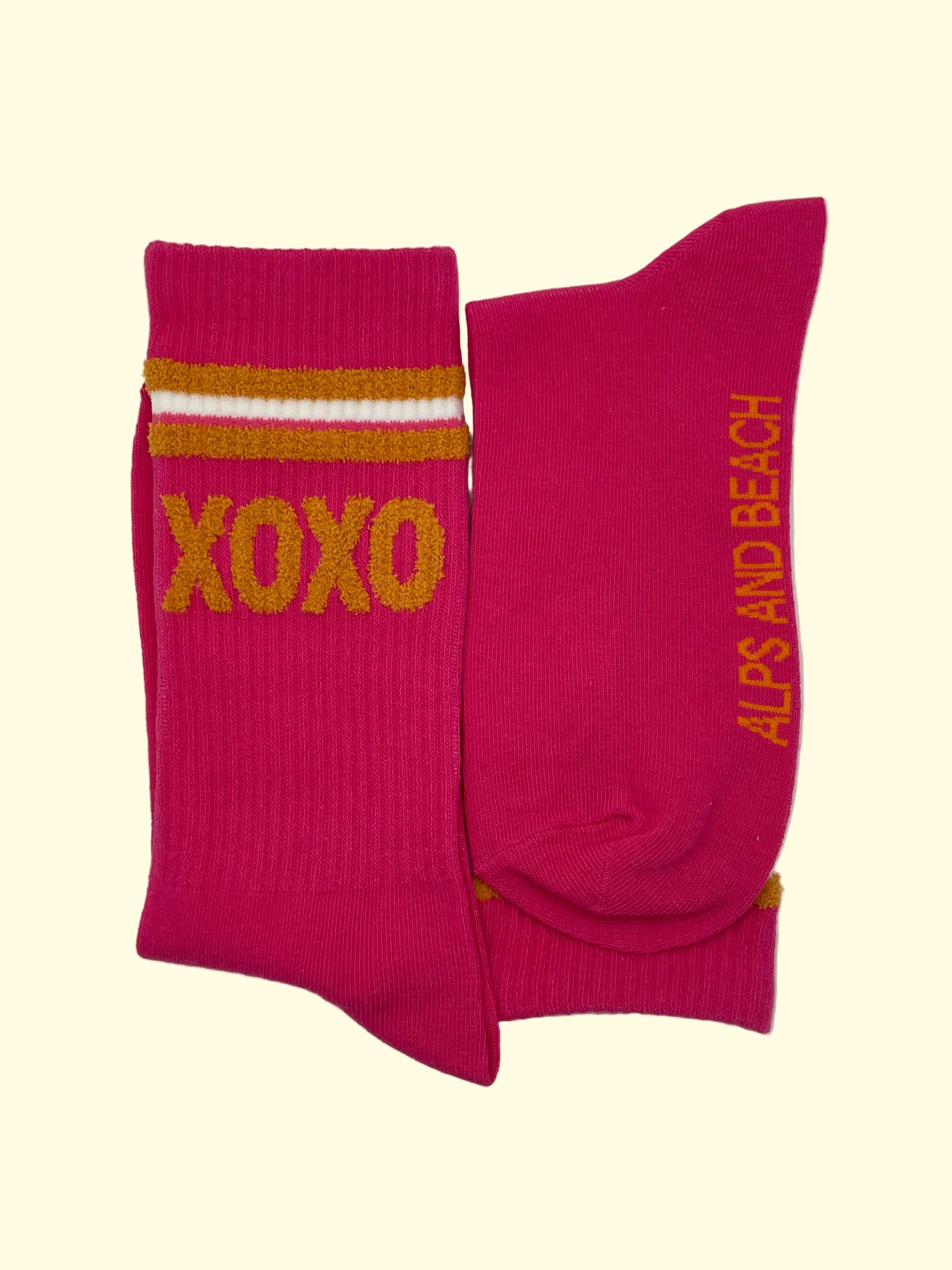 Socken - Pink XOXO