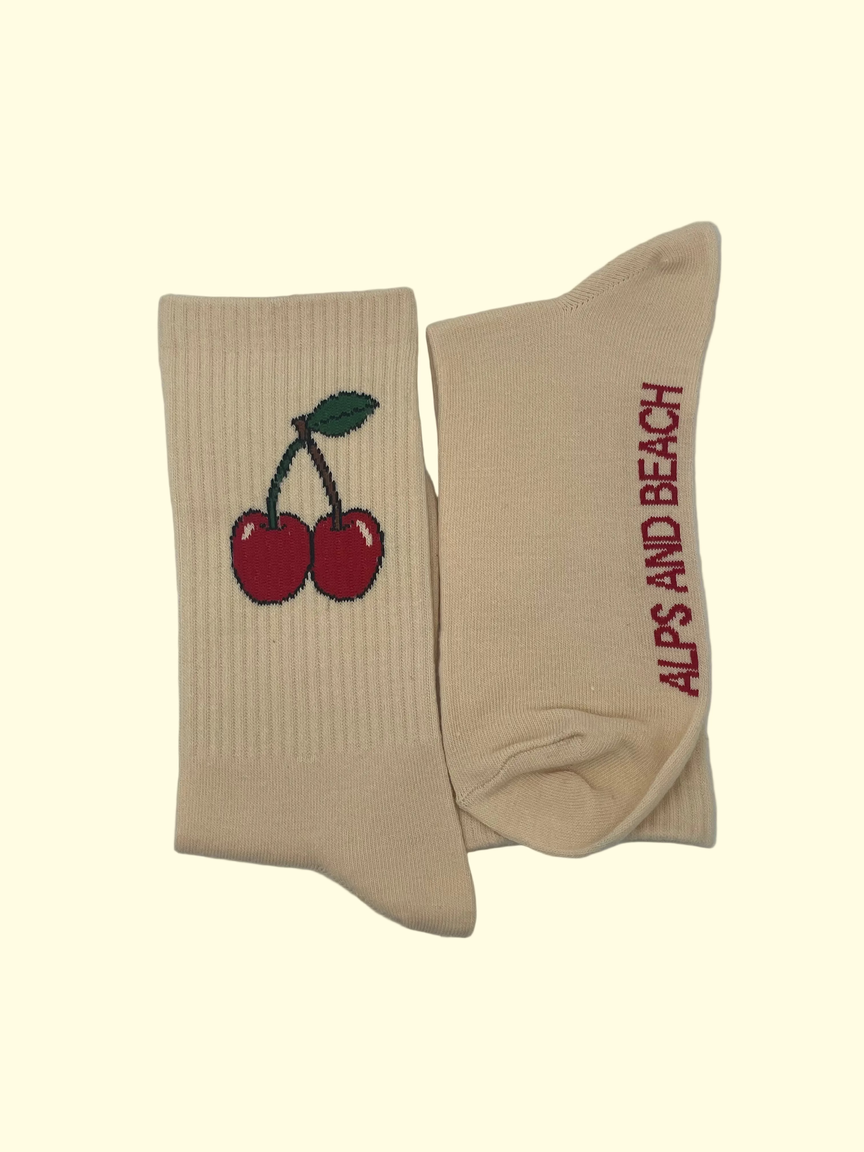 Kindersocken - Kirschen