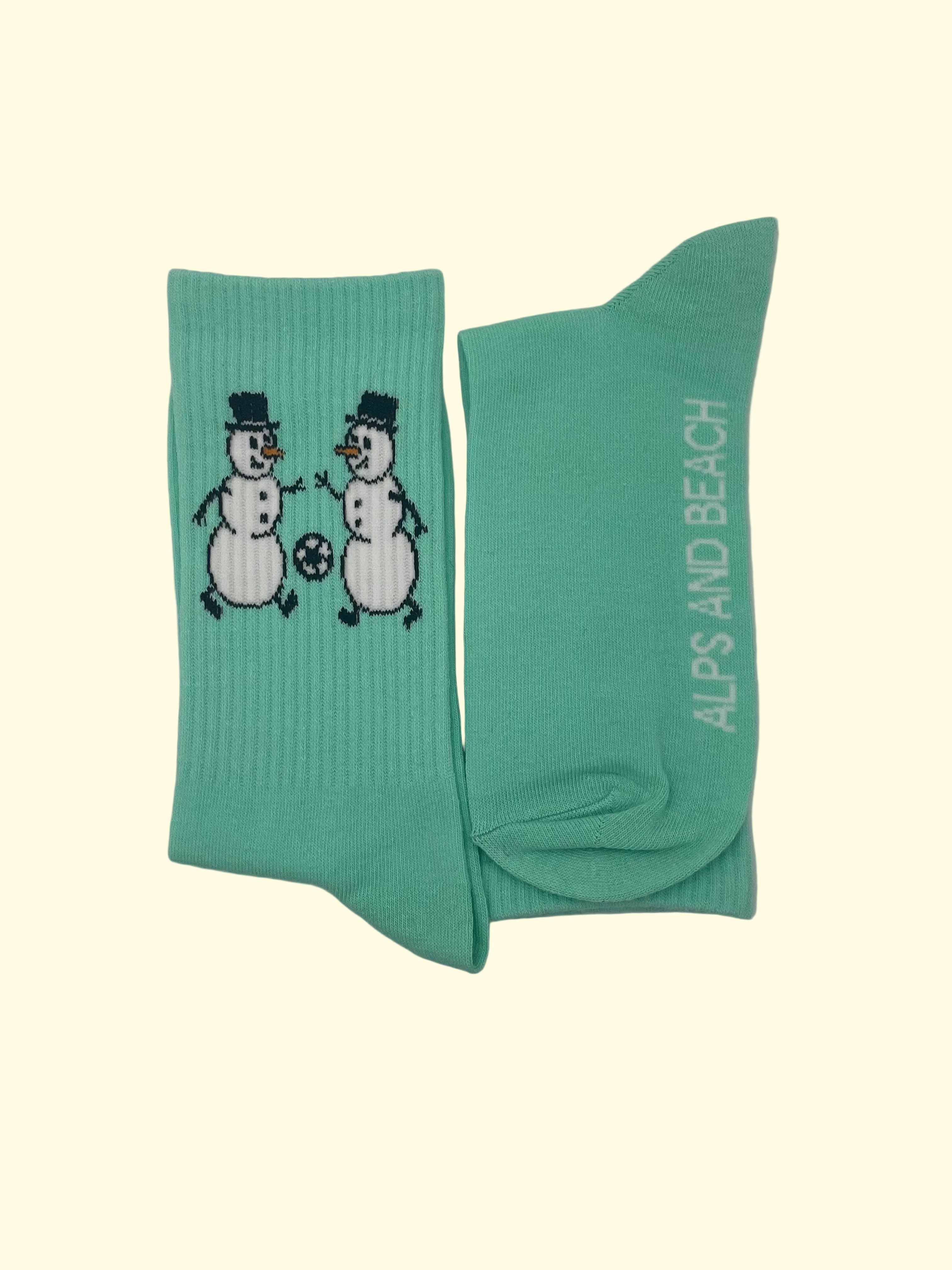 Kindersocken - Schneemann