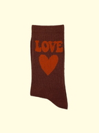Socken - Braun Love