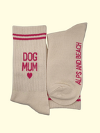 Socken - Dog Mum - pink
