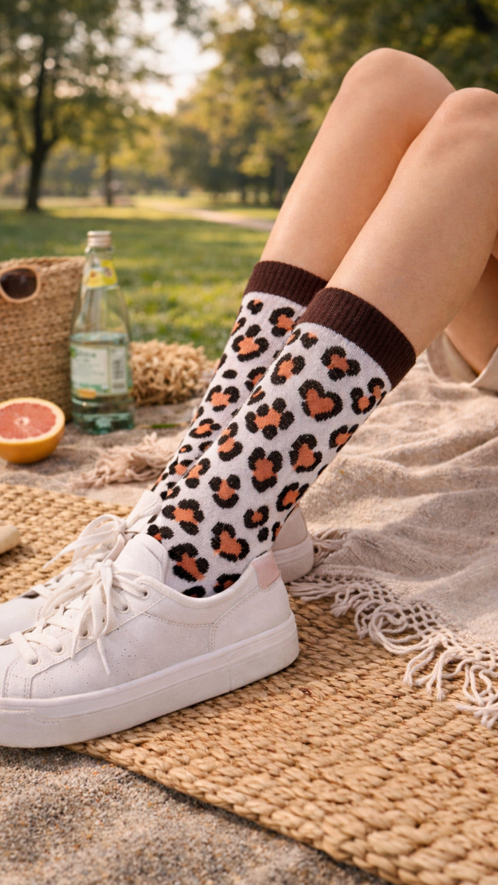 Socken - Leo braun