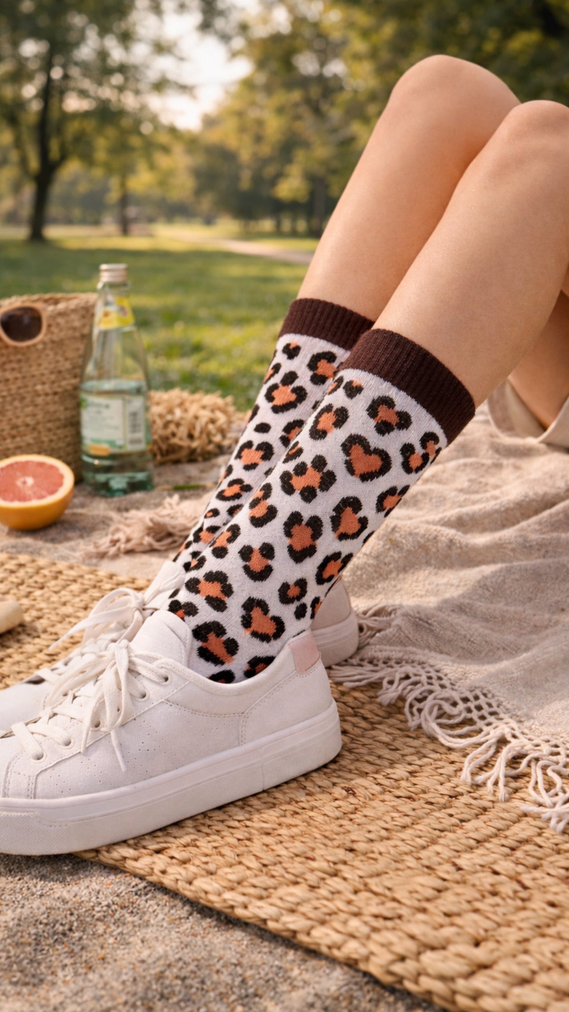 Socken - Leo braun