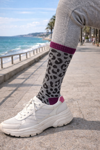 Socken - Leo lila