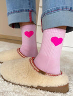 Socken - Rosa pinkes Herz