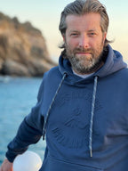 Hoodie Navy “Alpenstrandläufer”