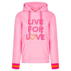 Hoodie für Damen “LIVE FOR LOVE”